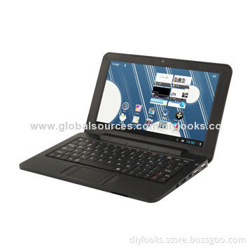 PC988 Black 9.0-inch Android 4.2 Netbook Computer with RJ45 Adapter, 1.3-megapixel CameraNew